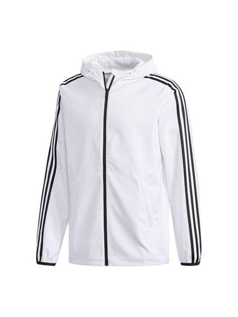 adidas WB CLASSIC 3S Tatting Jacket Men White DW4620