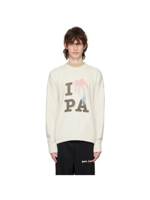 Palm Angels Off-White 'I Love PA' Sweater