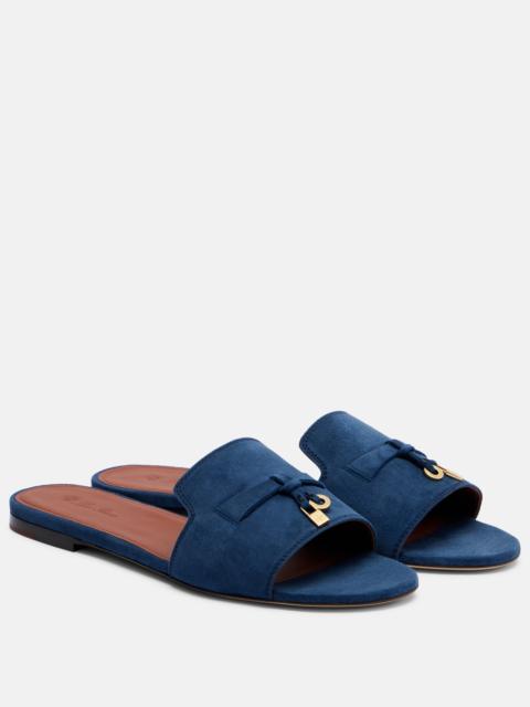Loro Piana Suede flats