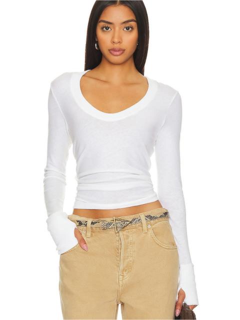 Enza Costa Cashmere Easy Cuffed U