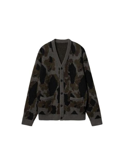 Carhartt Carhartt WIP Merton Cardigan Grey Camo Duck