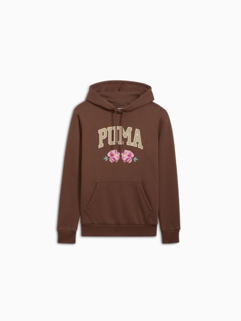 PUMA Faux Embroidered Floral Women's Hoodie