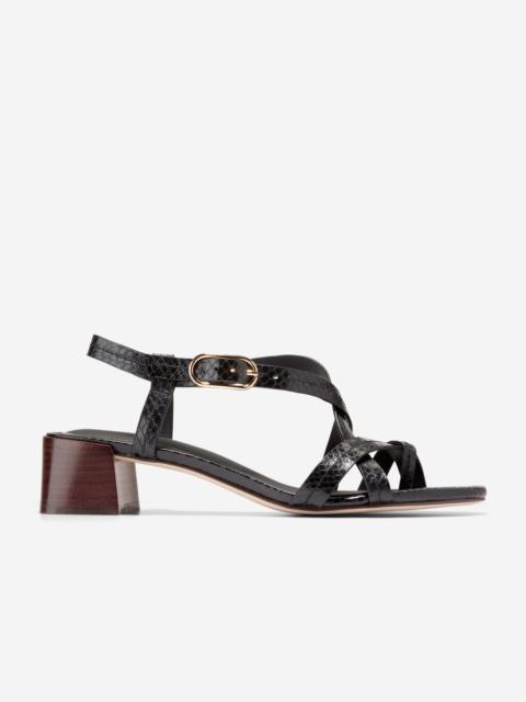COLE HAAN Women's Dillon Block Heel Thong Sandals