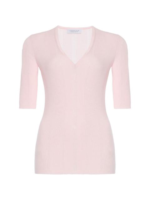 GABRIELA HEARST Amari V-neck top