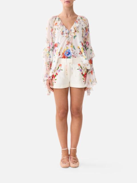 LOW RISE MINI SHORTS