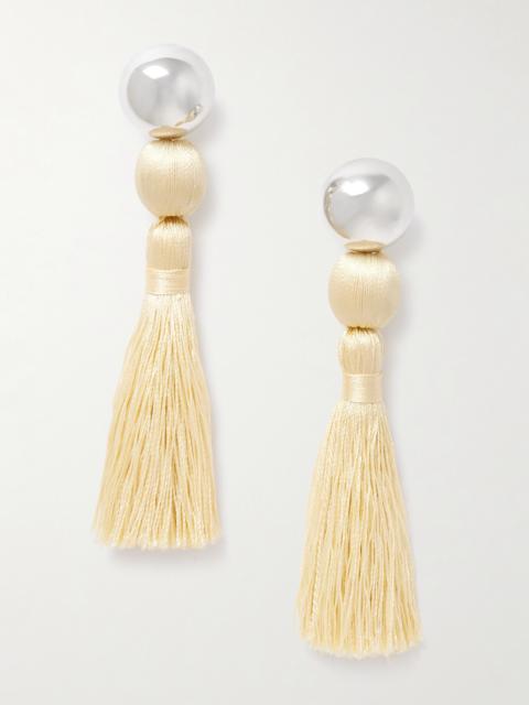 Sophie Buhai Venetian Tasseled Sterling Silver Earrings