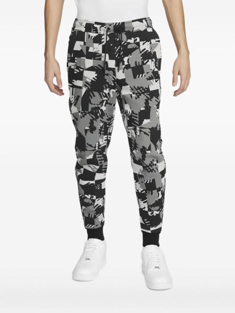 Nike drawstring-waist track pants