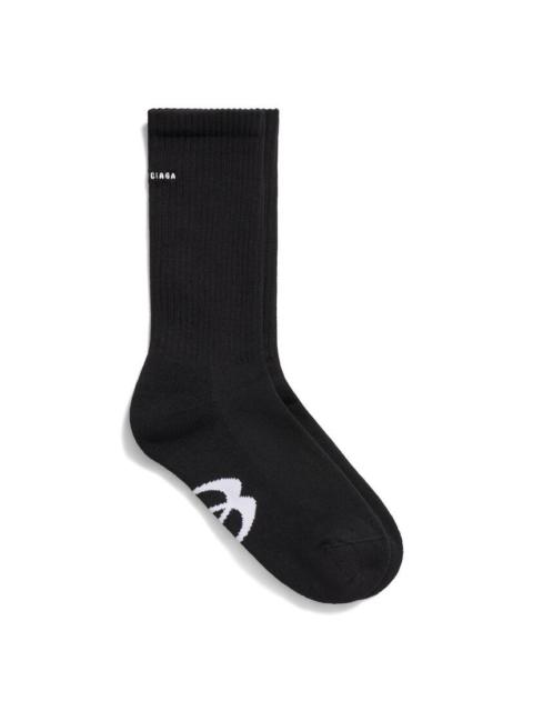 Men's Unity Sports Icon Socks in Black/white