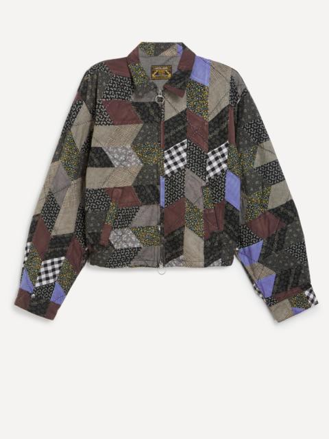 Yabane Quilt Patchwork Drizzler Parka