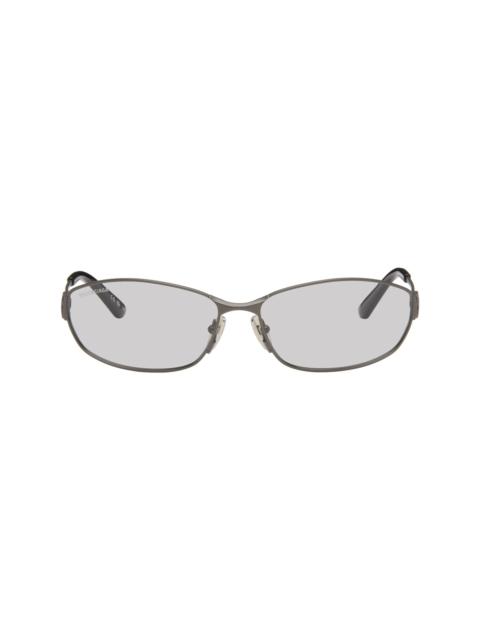 BALENCIAGA Gunmetal Everyday Mercury Sunglasses