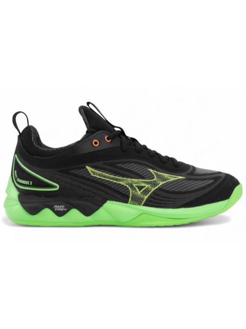 Mizuno Mizuno Wave Luminous 3 Black Glowing Apple Mandarin Orange