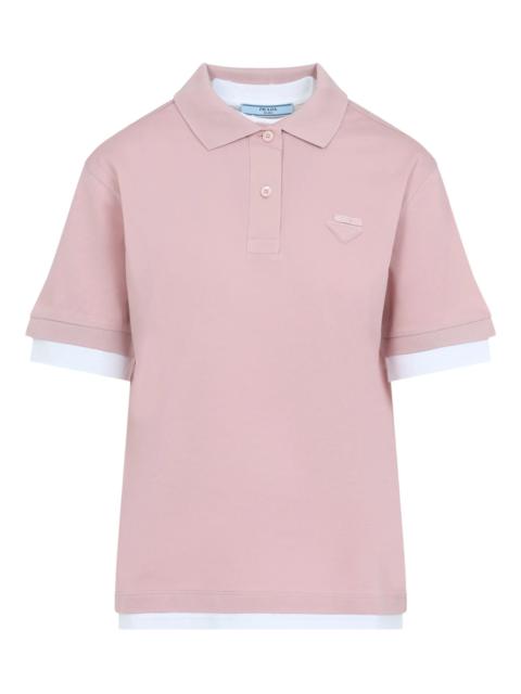 Prada Prada Layered Polo Shirt