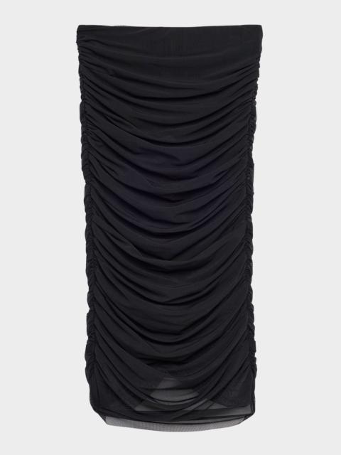 Alice + Olivia Kennah Ruched Skirt