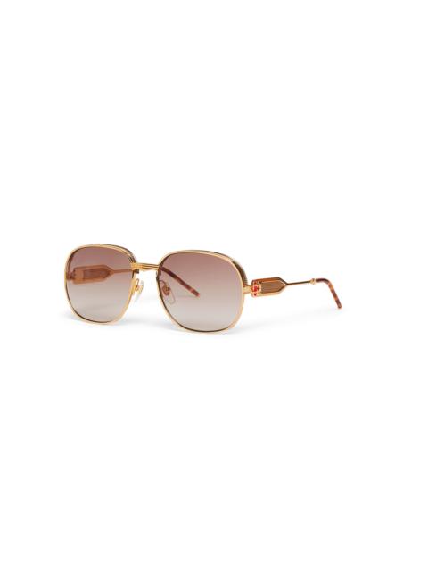 CASABLANCA Womens Square Metal Sunglasses