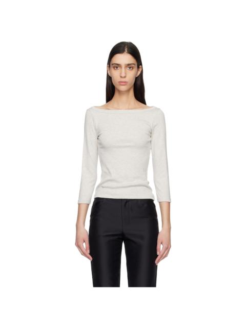 FLORE FLORE Gray Steffi T-shirt