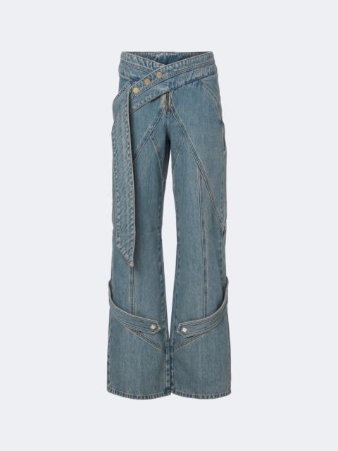Blumarine Wide-leg jeans