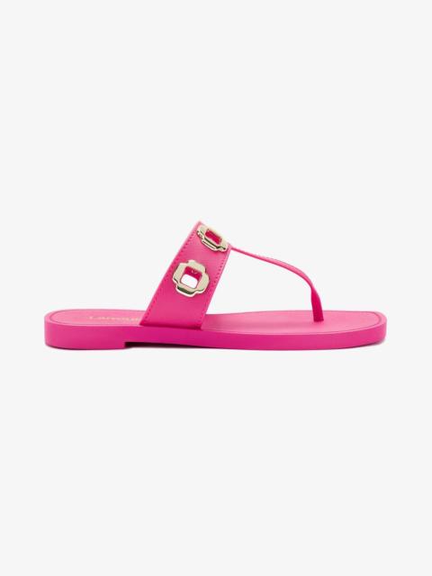 Larroudé Milan S In Pink PVC