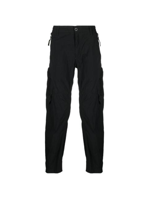 mid-rise cargo trousers