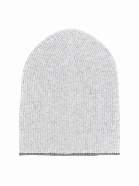 Brunello Cucinelli rib-knit cashmere beanie