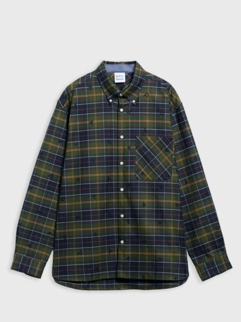 Barbour x A.P.C. Monogram Tartan Shirt