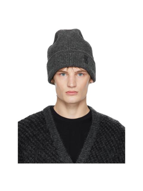 Wooyoungmi Gray Knit Beanie