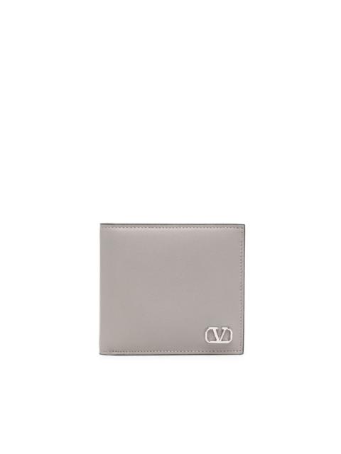 VLogo plaque bi-fold wallet