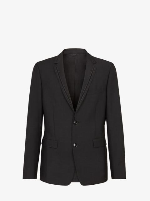 FENDI Black wool blazer