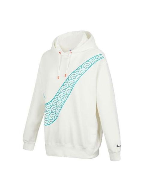 Nike (WMNS) Nike CNY New Year's Edition Hoodie Fleece Loose Knit Sports White DQ5368-133