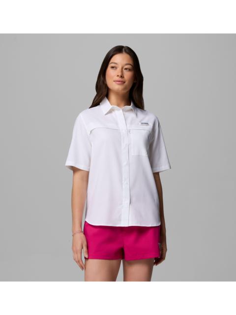 Columbia Women's PFG Castback Woven Short Sleeve Shirt
