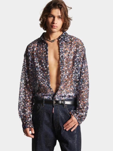 DSQUARED2 D2 BLOSSOMS EVENING SHIRT