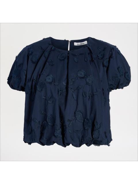 Sam Edelman 3D Floral Bubble Top