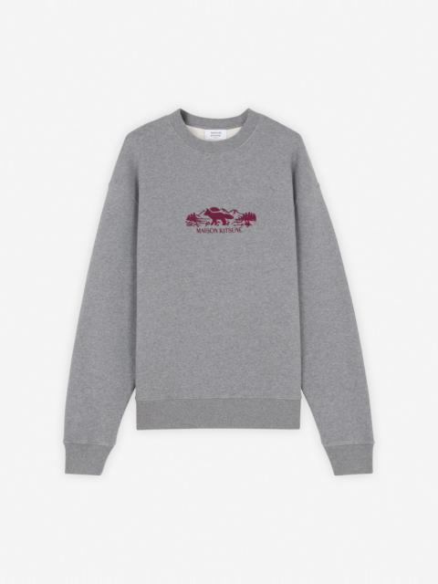 Maison Kitsuné OUTDOOR PROFILE FOX COMFORT SWEATSHIRT