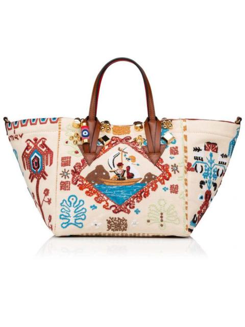 Christian Louboutin Greekaba Small MULTI/BISCOTTO