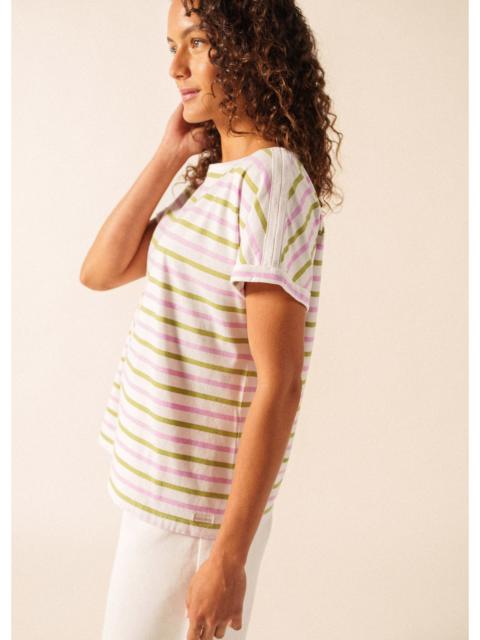 SAINT JAMES ELISE Boat Neck Striped T-Shirt
