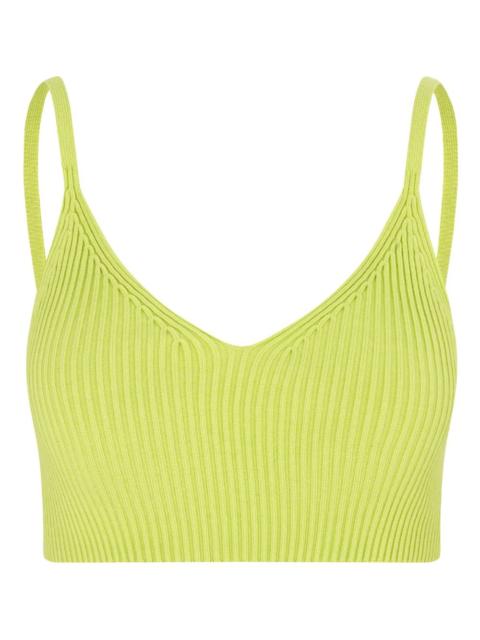 SAMSØE SAMSØE Luna ribbed knitted top