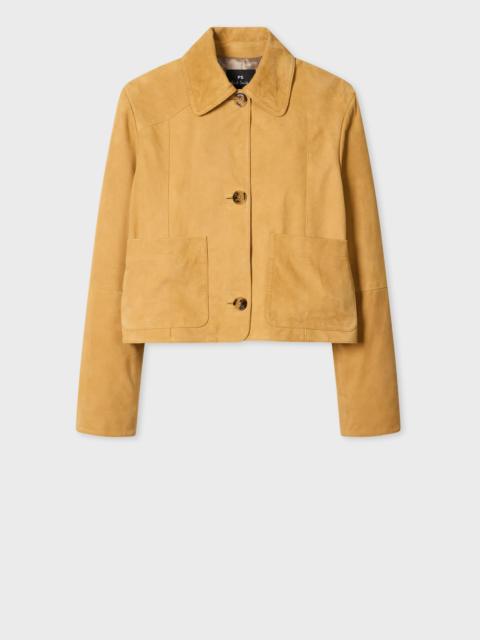 Paul Smith Women's Yellow Suede Jacket