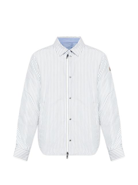Moncler Crescent reversible striped quilted jacket