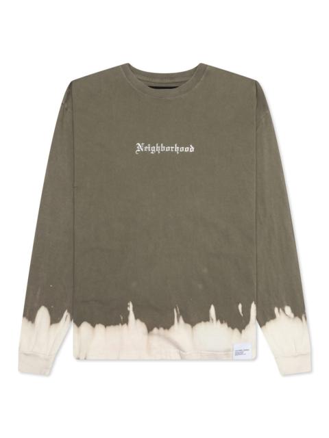 NEIGHBORHOOD SAVAGE CREWNECK L/S - OLIVE DRAB