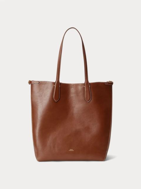 Polo Ralph Lauren Bellport Leather North-South Tote