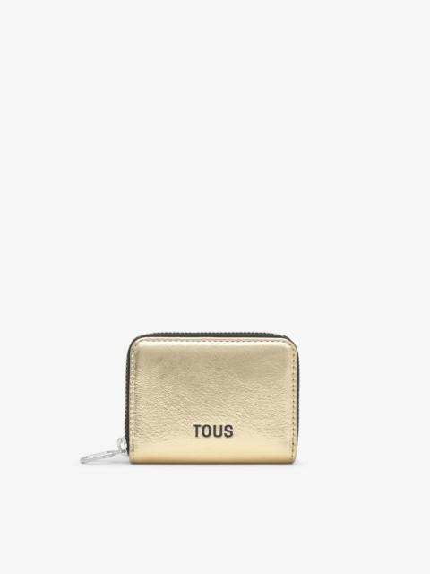 TOUS Medium gold-colored Change purse TOUS New Dorp