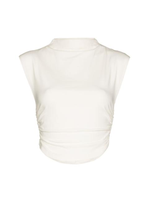 Lindy organic cotton crop top