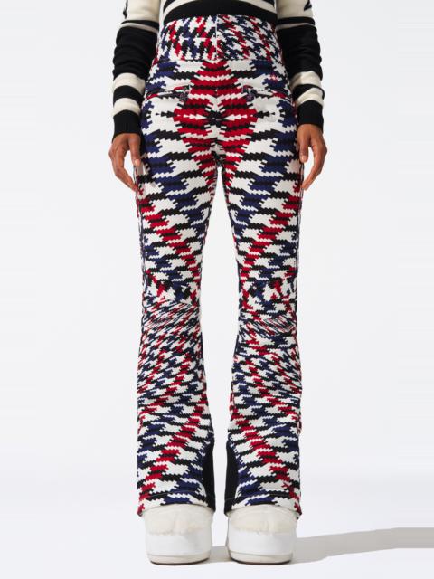 PERFECT MOMENT Aurora High-Rise Nylon Flared Ski Pants red