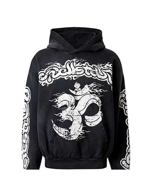 HELLSTAR YOGA REMIX HOODIE "Black" HSR165