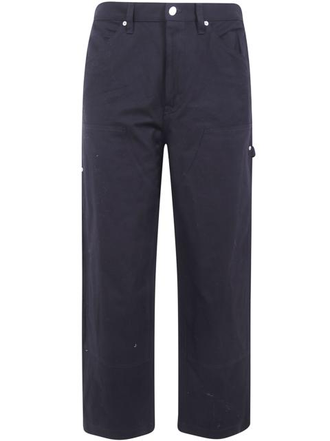 Comme des Garçons Homme Wide Leg Trousers "Boxy Wide Leg Cotton Trouse