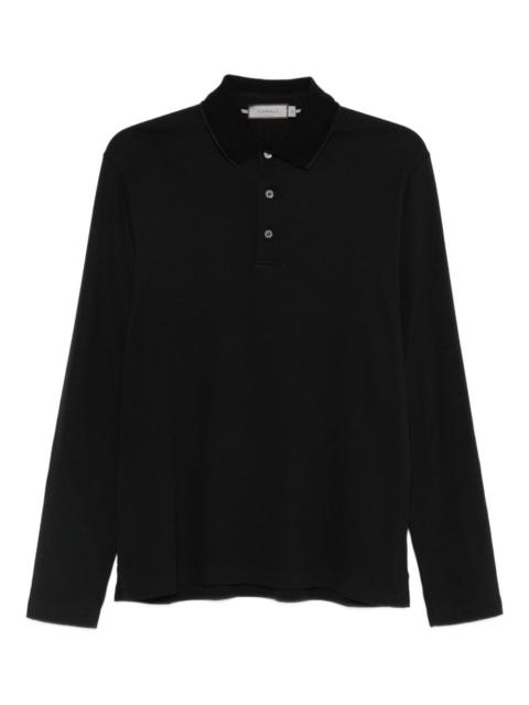 Canali long-sleeve polo shirt