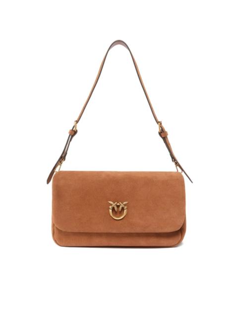 PINKO logo-appliqué shoulder bag