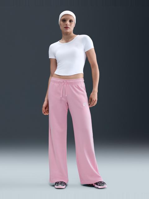 Nike Sportswear Club Fleece Women's Mid-Rise Wide-Leg Sweatpants