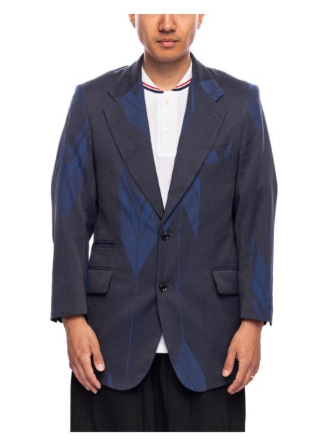 2B Jacket - C/L Kimono Jq Blue Arrow