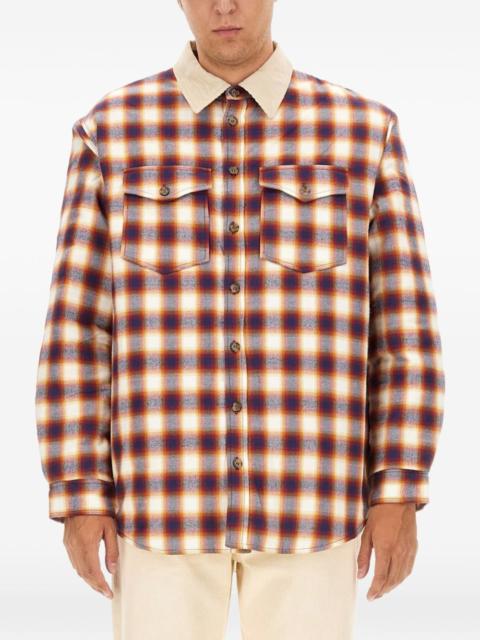 Isabel Marant Steeve check overshirt
