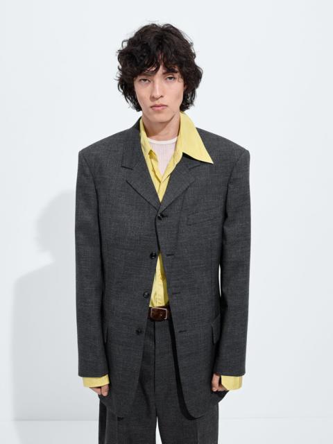 Bottega Veneta Shetland Wool Toile Jacket